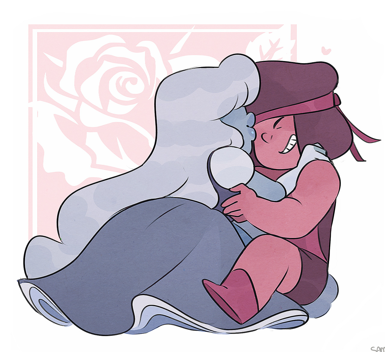 Ruby and Sapphire ❤💙