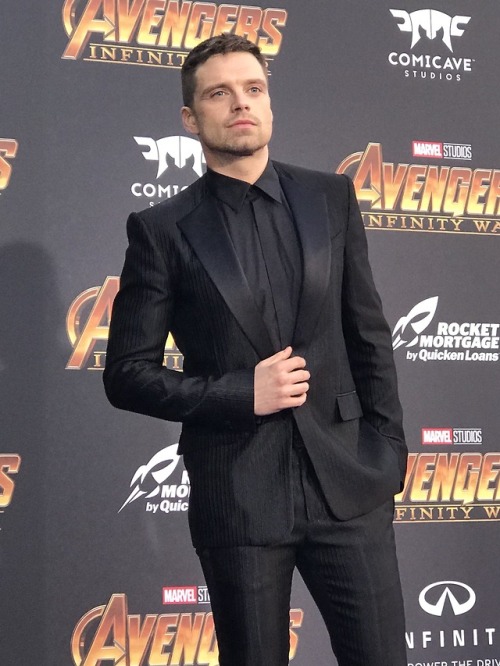sebastianstanistheloveofmylife - Again with the Black suits! 