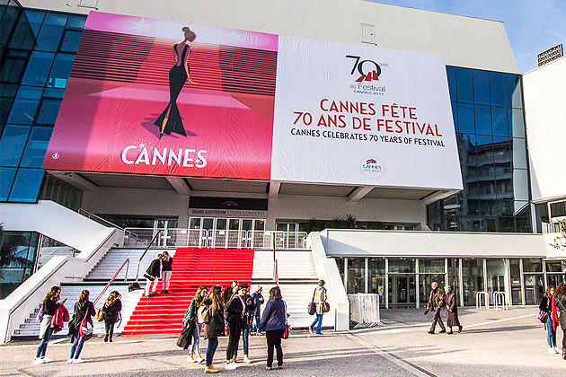 Festival de Cannes. Présentation au Palais des Festivals