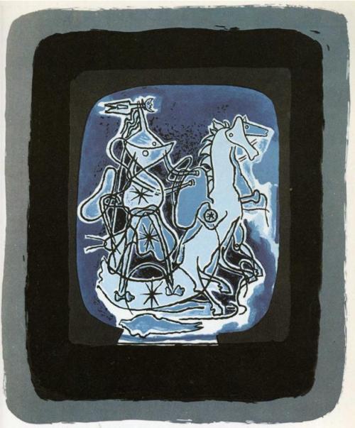 surrealism-love - Helios V, Blue-Violet, 1948, Georges...