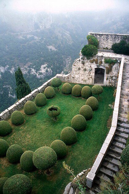 magic-of-eternity - Gardens of the Castle of Gourdon. Provence....
