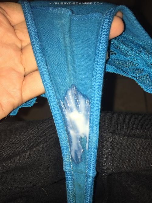 mypussydischarge - Fresh creamy panties … so yummy this vaginal...