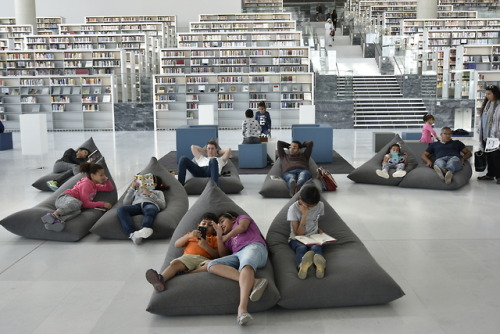 architorturedsouls - Qatar National Library / OMAph - Iwan Baan,...