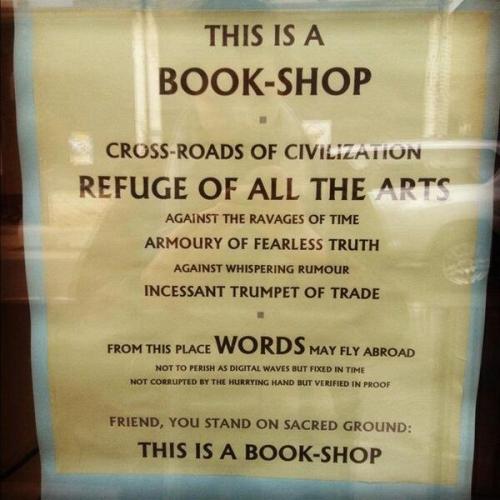 mysharona1987 - Book store signs.