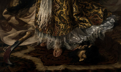daughterofchaos - Details ofJudith and Holofernes by Pedro...
