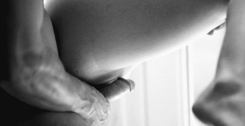 Best feeling ever … sliping his hard cock...