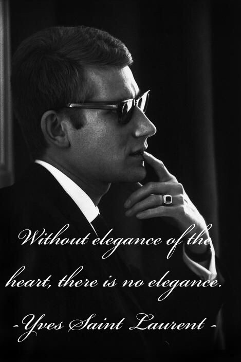 LUXURY WITHOUT ELEGANCE IS LIKE A BIRD WITHOUT WINGS