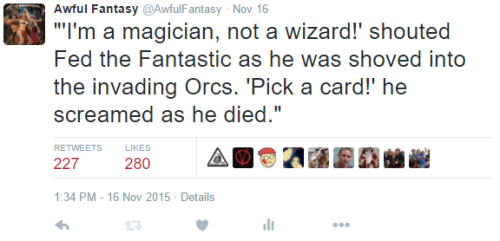 dr-archeville - best-of-memes - Awful Fantasy’s Awfulest Tweets...