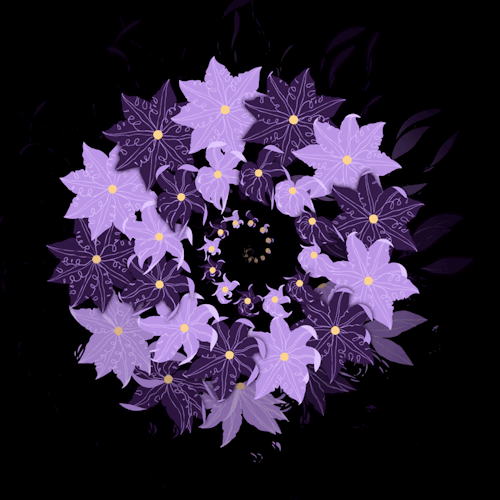 crossconnectmag - Anna Taberko’s Kaleidoscopic FlowersAnna...