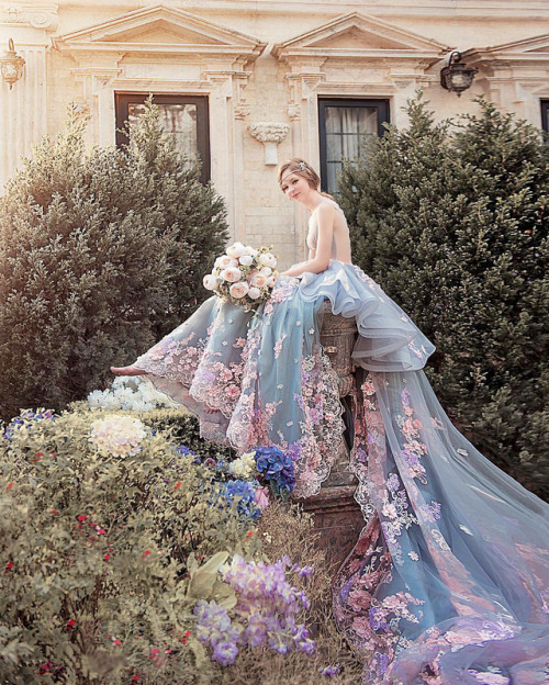 inkxlenses:Dreamy Floral Gown (Bella by Cathering Wedding)