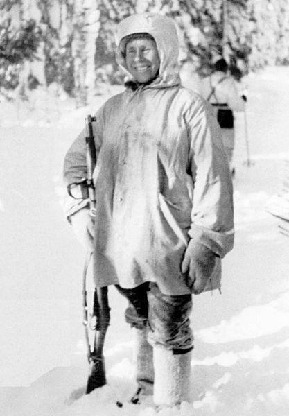 warhistoryonline - Simo Häyhä was a Finnish sniper in World War...