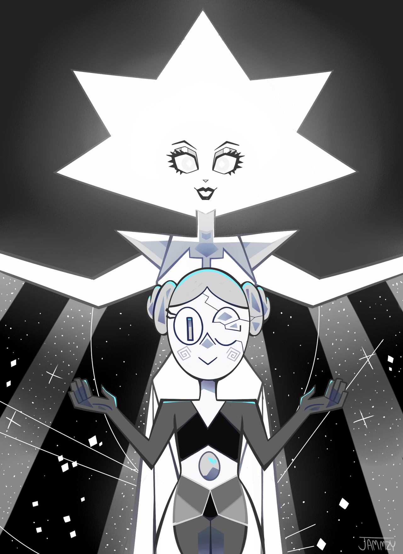 A diamond and her pearl!