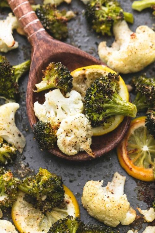 guardians-of-the-food:Roasted Lemon Garlic Broccoli and...