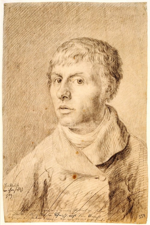 Self-portrait as a young man, Caspar David FriedrichMedium - ...
