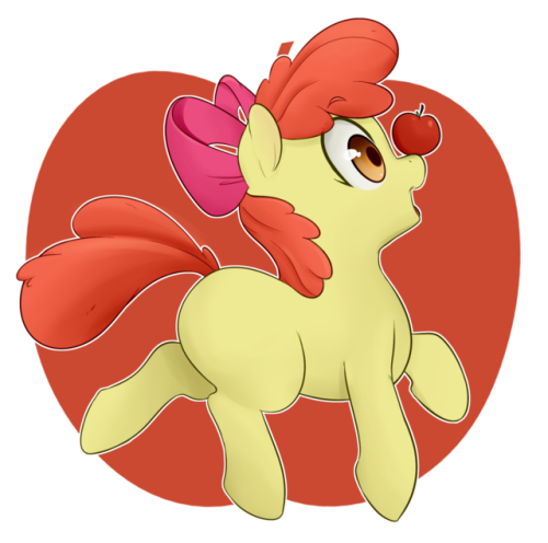 Trying new way of coloring.Also no cm Apple Bloom. I still...
