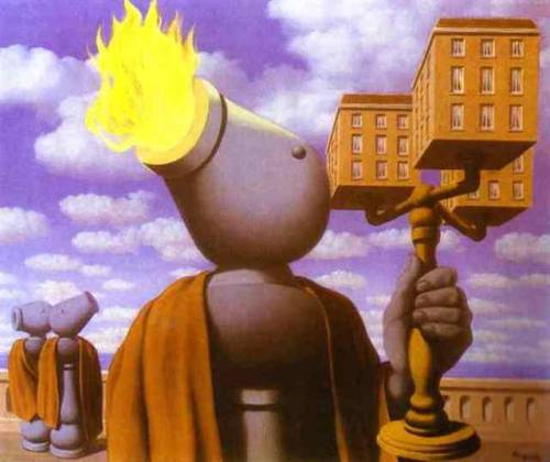 surrealism-love - Cicero, 1947, Rene MagritteSize - 65x54...