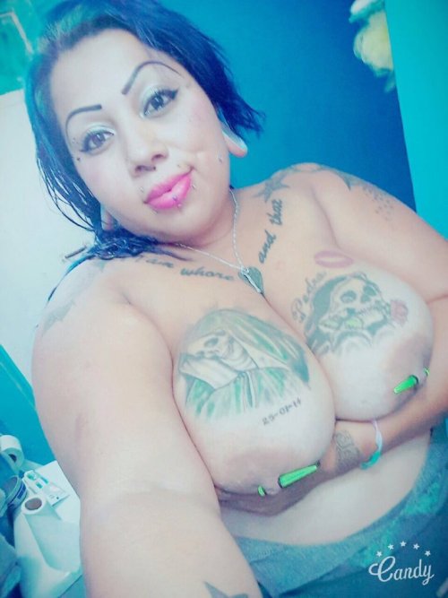 latinashunter - Big Brown Titty Chola. I Love Cholas!