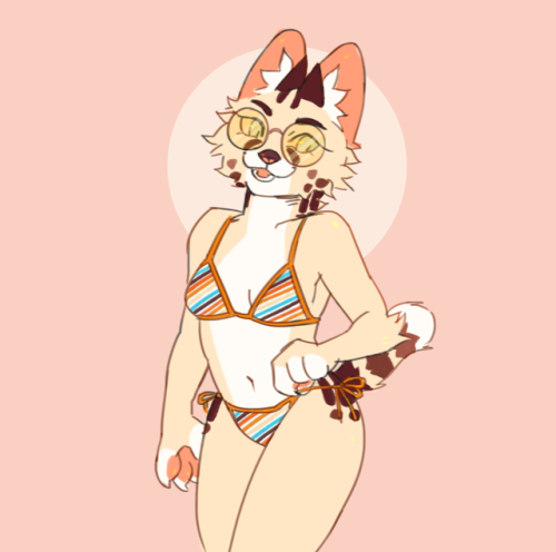 strayserval - i got a new swimsuit so you Know i had to draw lex...