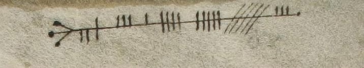 doctormead:
“ irisharchaeology:
“ From a 9th century Irish manuscript, the phrase ‘massive hangover’ (Latheirt) written in the ancient Irish text Ogham. The monk must have been having a very rough day…..
Source
”
IIRC, the literal translation is “ale...