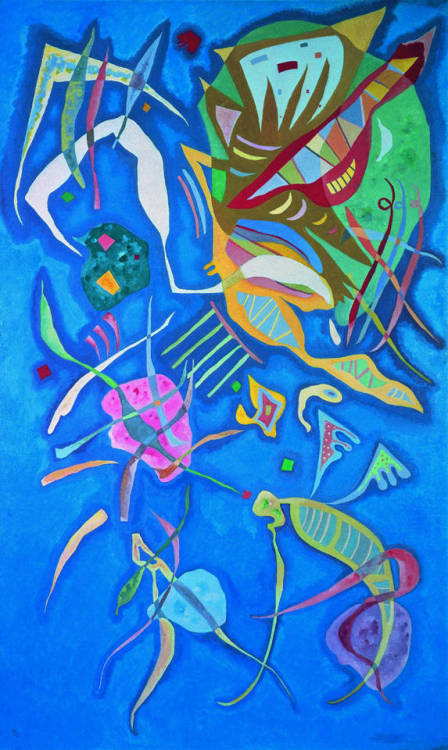 artist-kandinsky - Grouping, 1937, Wassily KandinskySize - 146x88...