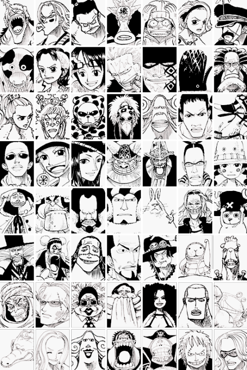 nicefandom - #20yearsatsea -  Day 1. Characters(Most of) The...