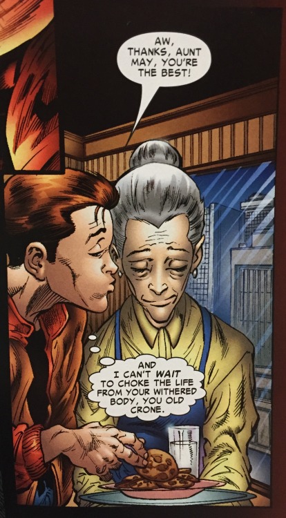doctor-seamonster - vamaena - That time Aunt May poisoned the...
