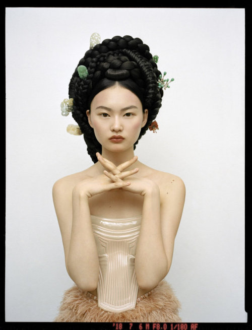 midnight-charm - Cong He photographed by Peter Ash Lee for Vogue...