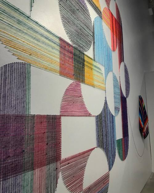 letmypeopleshow - When #AdrianEsparza unravels a textile I’ll...