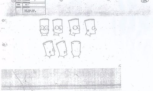 talesfromweirdland - How to draw Bart Simpson - model sheets and...
