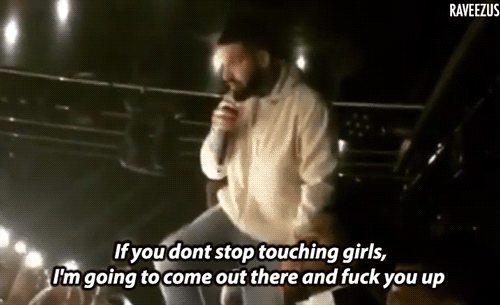 raveezus - Drake stops sexual Harassment Assault during a Concert.