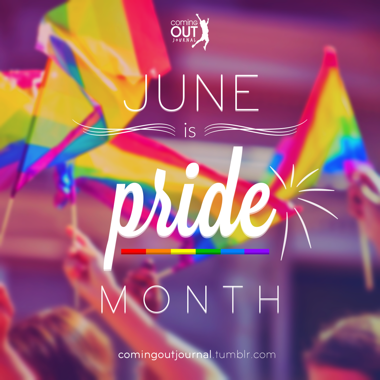June Gay Pride Month Hard Orgasm