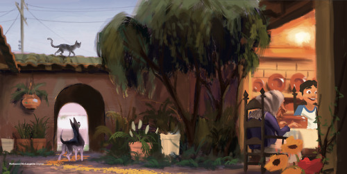 Visual development for Pixar’s Coco from The Art of Coco
