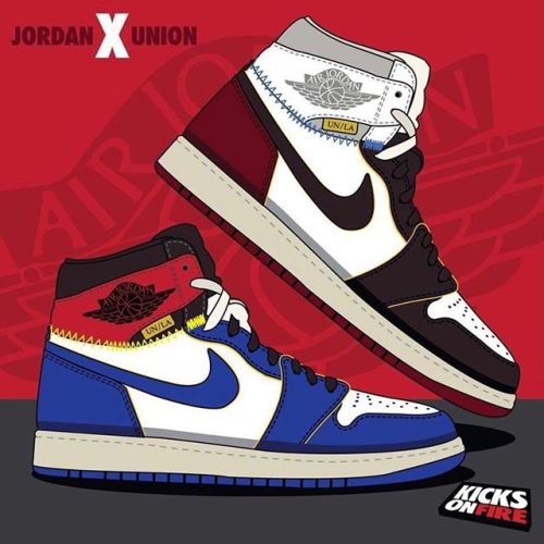 thekicksonfire - We all know that the Union x Air Jordan 1 was...