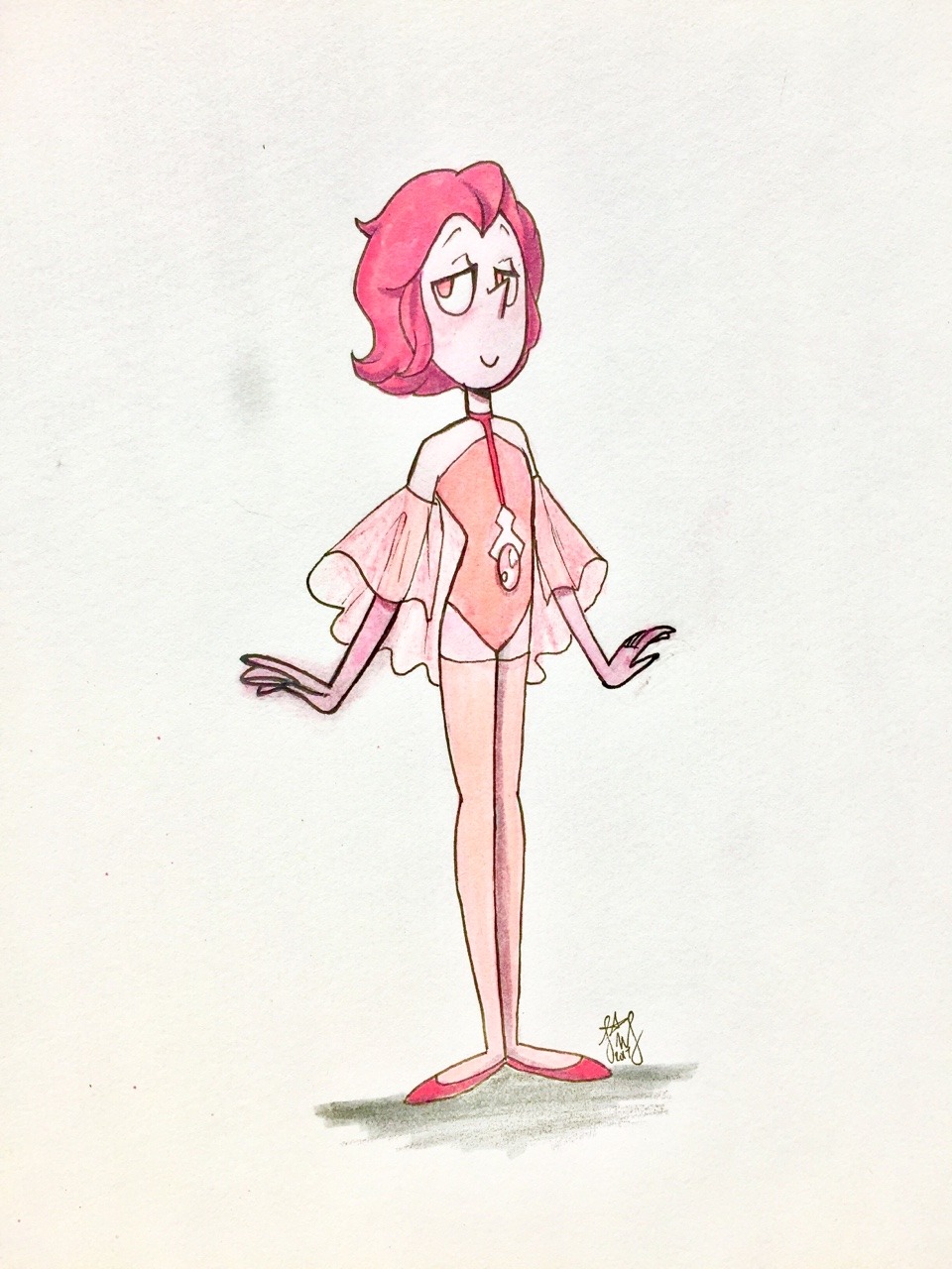 This is how I imagine pink pearl would look like. What do you think? 🙃