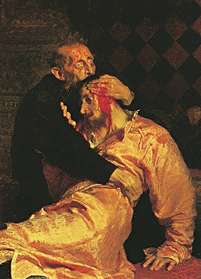 aqua-regia009:“Ivan the Terrible and His Son Ivan“ (1885) -...