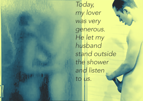outsidetherelationship - Shower fantasy based on a reader’s...