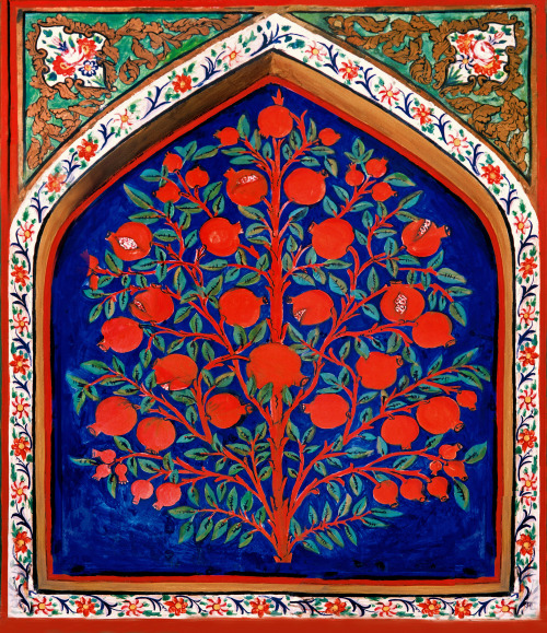 benisuncreative:Tree of Life from Palace of Shaki Khans,...