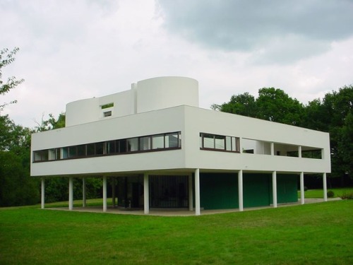 artist-corbusier - Villa Savoye in Poissy, Le Corbusier