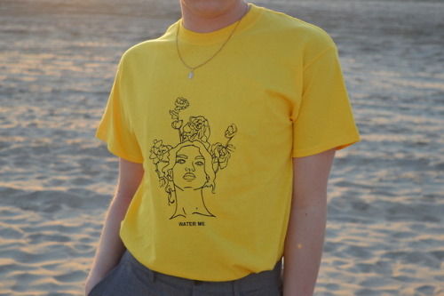 littlealienproducts - Yellow Water Me T-shirt by Ribbedshop...
