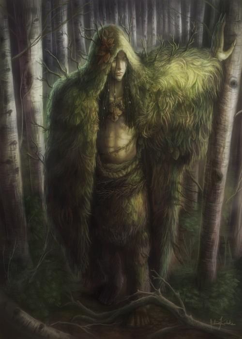 theforgottenlibrary - The Ghillie Dhu is a guardian of the...