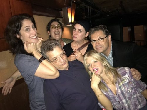 Erin Foley, Andy Kindler, Anna Hossnieh, Paget Brewster, Dana...