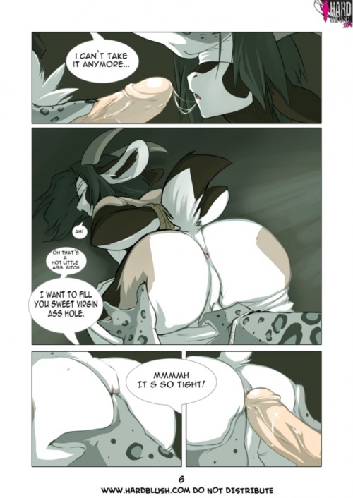 yiffmecomics - kael2234 - Playing whit your foodVery hot!