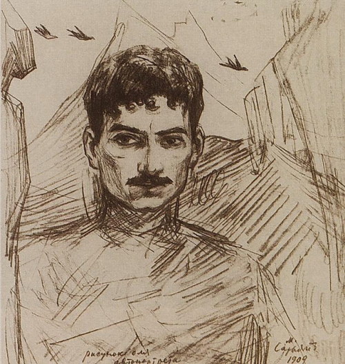 Self-portrait, 1909, Martiros Sarian