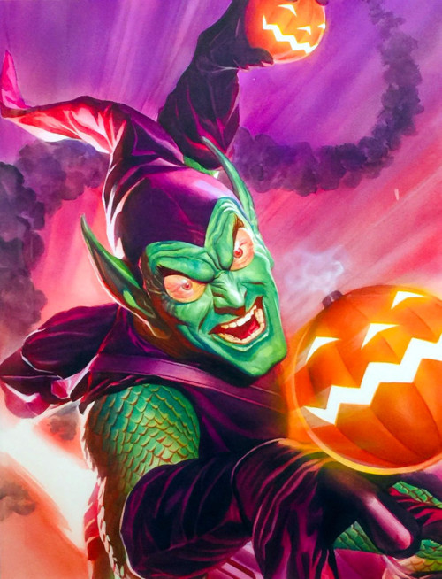 spaceshiprocket - The Green Goblin by Alex Ross