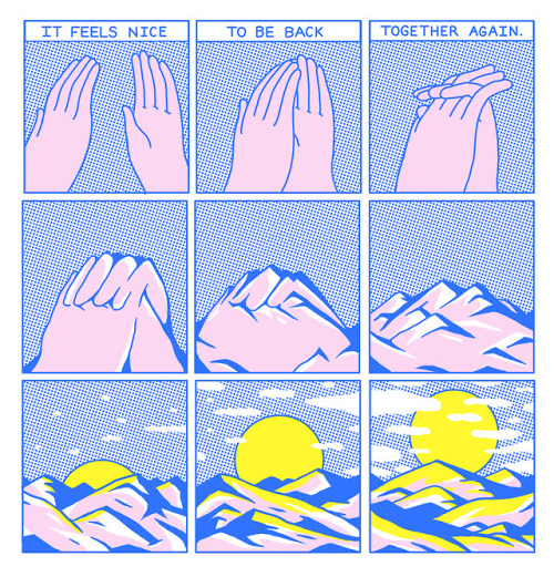 wetflakeybark:Comics I’ve made this month for Its Nice That.
