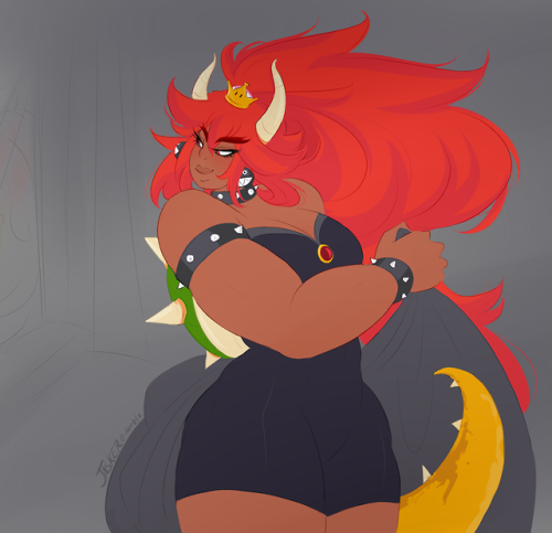 jasker - heres my hot take - bowsette is a trans lesbian and i love...