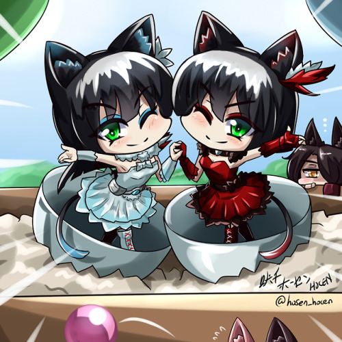 hocen-hosen:Chibi Malachite Sisters~ In “Arrival - NG”Feat....