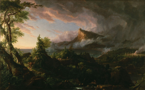 radstudies:Thomas Cole (American, 1801-1848) - The Course of...