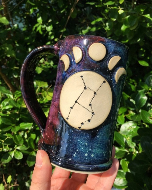 sosuperawesome - Zodiac Constellation MugsDirt Works Ceramic on...