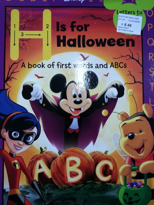 toonyfan411 - I just found a new Disney Halloween book, Gogo still...